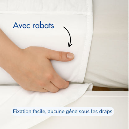 Alèse d'incontinence lavable et réutilisable