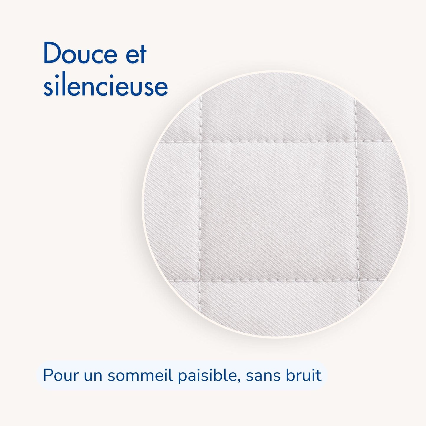 Alèse d'incontinence lavable et réutilisable