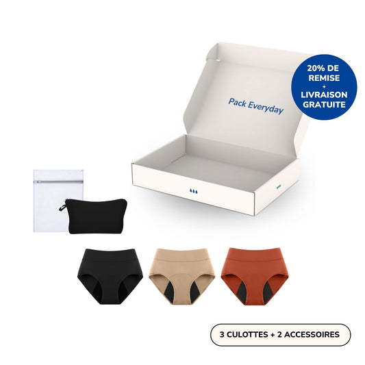 Pack Everyday - Taille Haute Classique