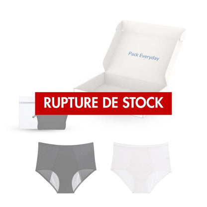 Pack Everyday - Légère Taille Haute