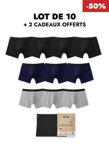 Pack Black Friday - Boxer d’incontinence ultra-absorbant Homme