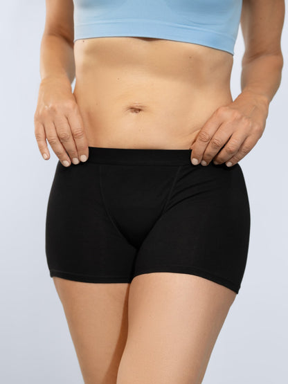Boxer d’incontinence ultra-absorbant Femme
